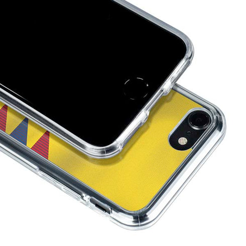 Colombia Soccer Flag iPhone SE (2nd & 3rd Gen) Clear Case